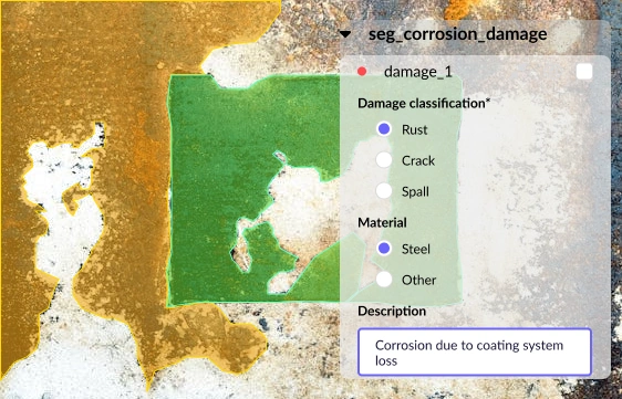 Oil and gas structural inspection process